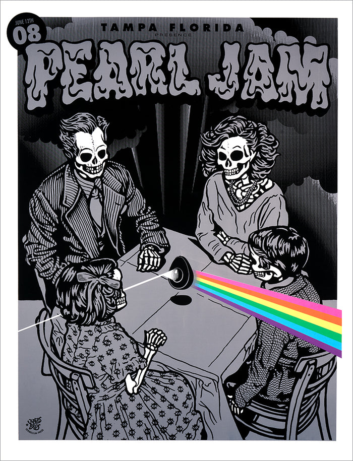 2008 Pearl Jam Tampa Regular Edition