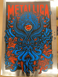 2017 Metallica Seattle Silver Chrome Foil Variant