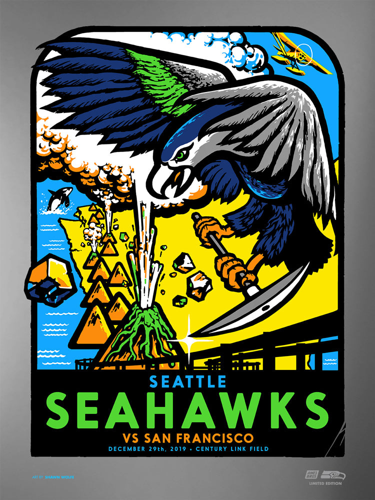 49ers Vs Seahawks Logo 49ers-vs-seahawks-logo