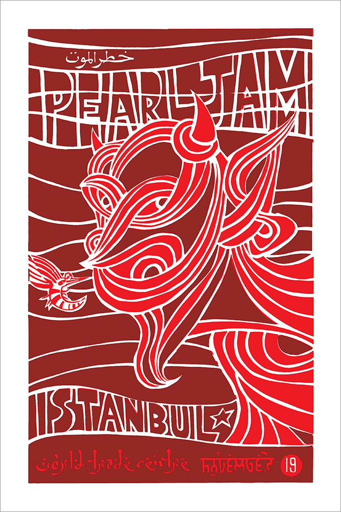 Ames Bros Official Site - Pearl Jam Posters