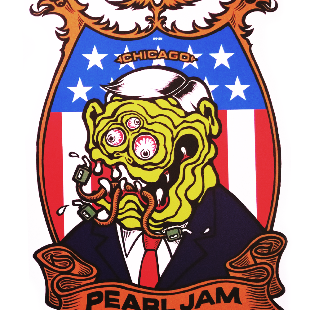 Pearl Jam  Pearl jam posters, Music poster design, Pearl jam