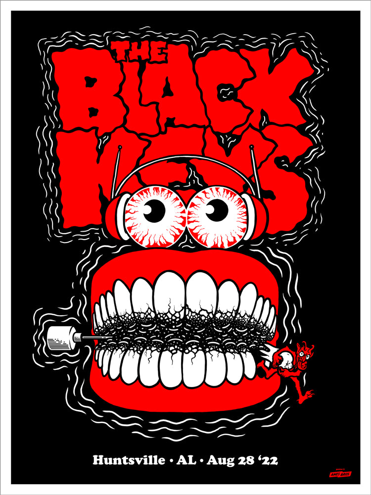 The Black Keys Huntsville Poster - Regular Edition