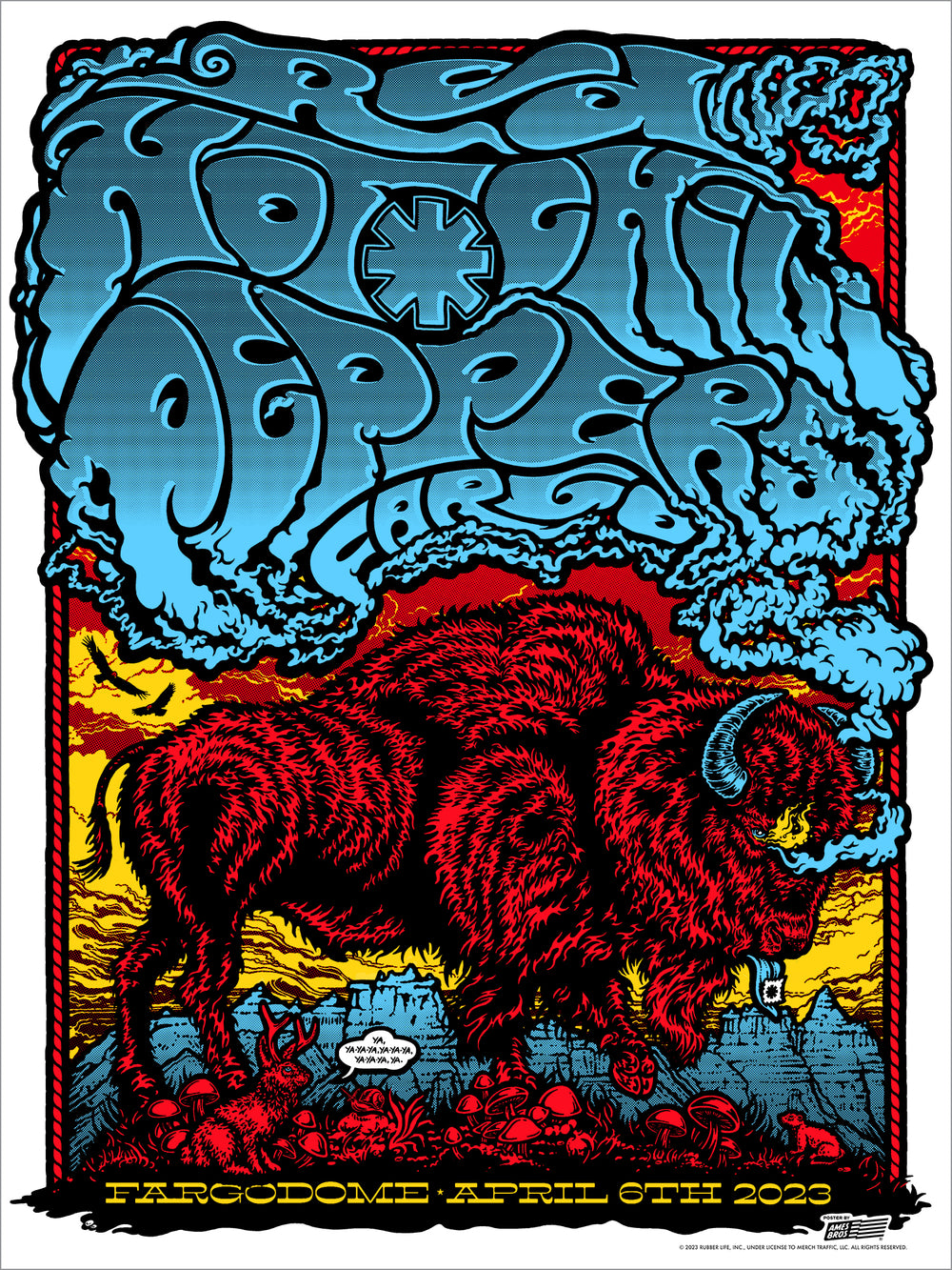 Red Hot Chili Peppers Fargo 2023