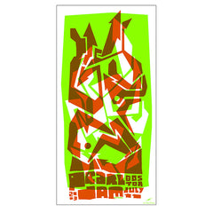 Pearl Jam 2003 Boston (2nd Night) Concert Poster
