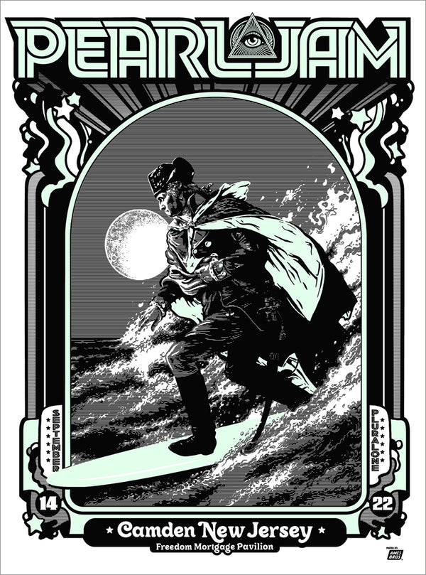 2022 Pearl Jam Camden Glow-In-The-Dark Variant