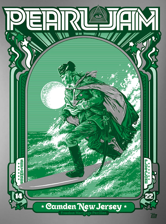 2022 Pearl Jam Camden Jaworski Variant