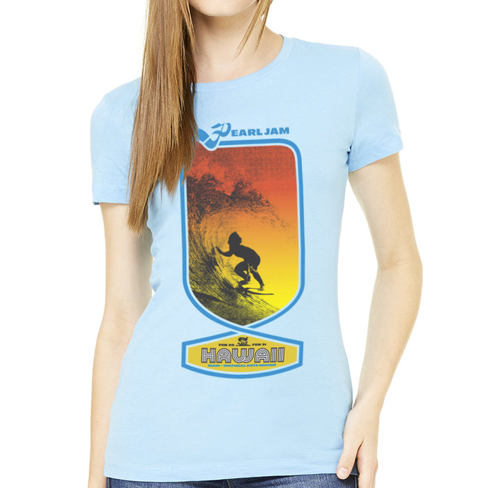 Ames Bros Pearl Jam 1998 San Diego T-Shirt - Light Blue XL