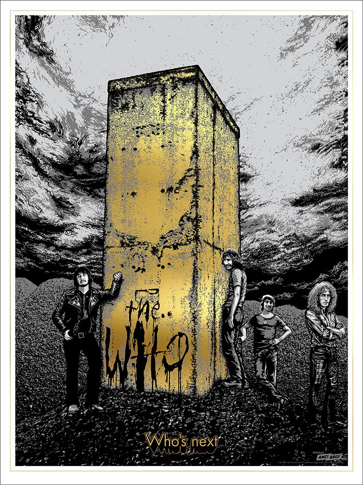 The Who Who's Next 50th Anniversary Gold Foil Edition