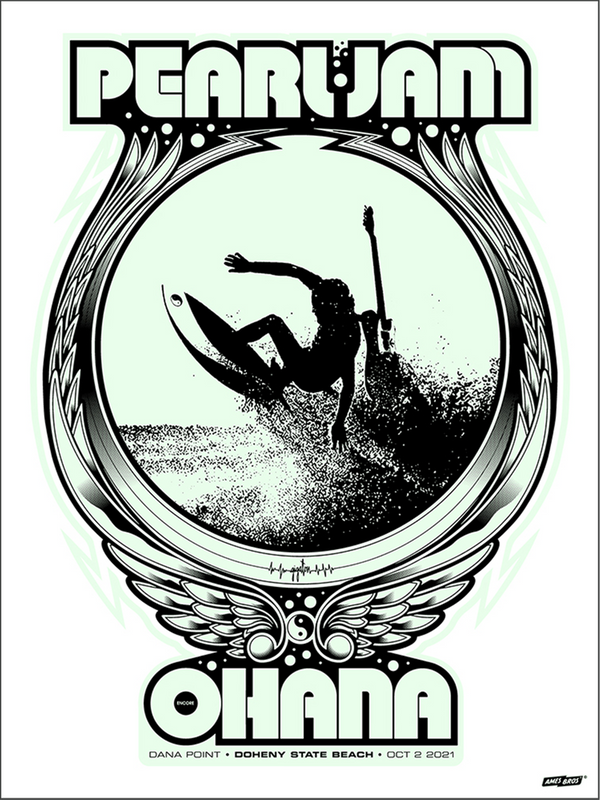 2021 Pearl Jam Ohana Encore Moonlight Variant