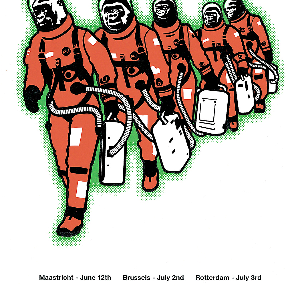 Pearl Jam 2000 Holland Concert Poster – Ames Bros Pearl Jam 2000 Holland Concert Poster – Ames Bros